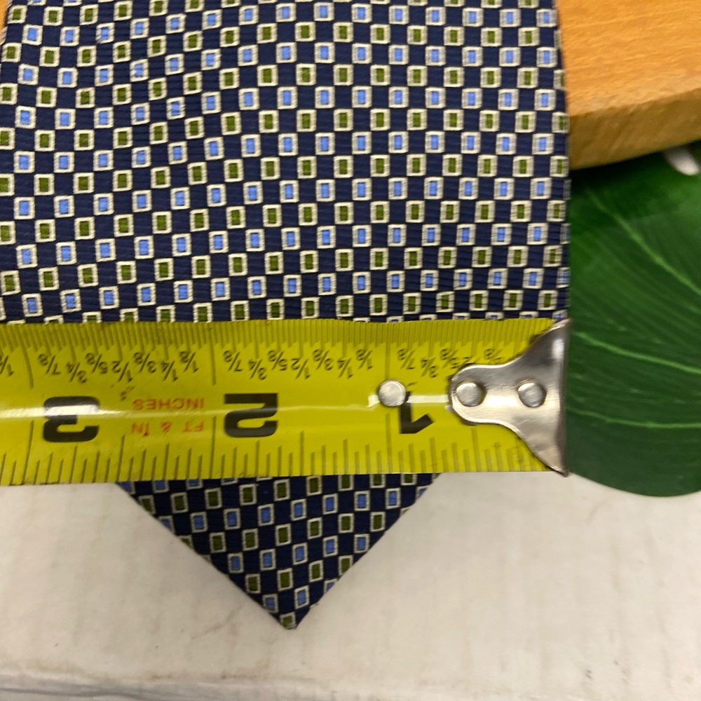 Brooks Brothers Makers Rectangle Pattern Silk Tie - image 6